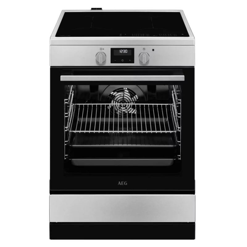 Kontrolsat - Fogão de Indução AEG - 73L - Inox - CIB6646ABM Kontrolsat - Fogão de Indução AEG - 73L - Inox - CIB6646ABM