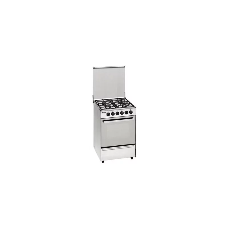 Kontrolsat - Meireles Butane Gas Monobloc Stove - 4 Burners - Stainless Steel - N-600-X - 60cm Stainless Steel