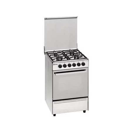 Kontrolsat - Meireles Butane Gas Monobloc Stove - 4 Burners - Stainless Steel - N-600-X - 60cm Stainless Steel