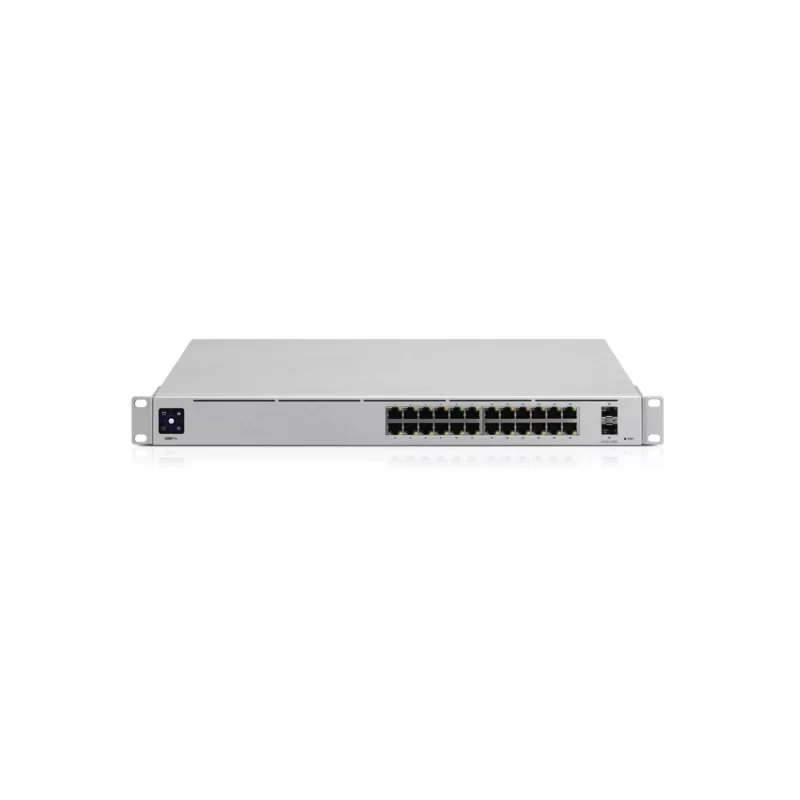 Kontrolsat - Ubiquiti Switch UniFi Pro 24 Prateado - 24 Portas - USW-PRO-24 Kontrolsat - Ubiquiti Switch UniFi Pro 24 Prateado - 24 Portas - USW-PRO-24