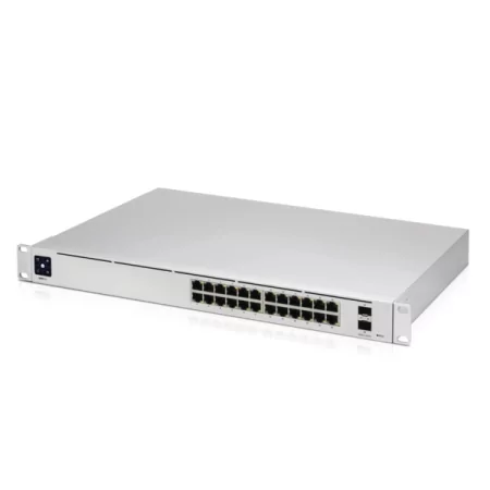 Kontrolsat - Ubiquiti Switch UniFi Pro 24 Prateado - 24 Portas - USW-PRO-24 Kontrolsat - Ubiquiti Switch UniFi Pro 24 Prateado - 24 Portas - USW-PRO-24