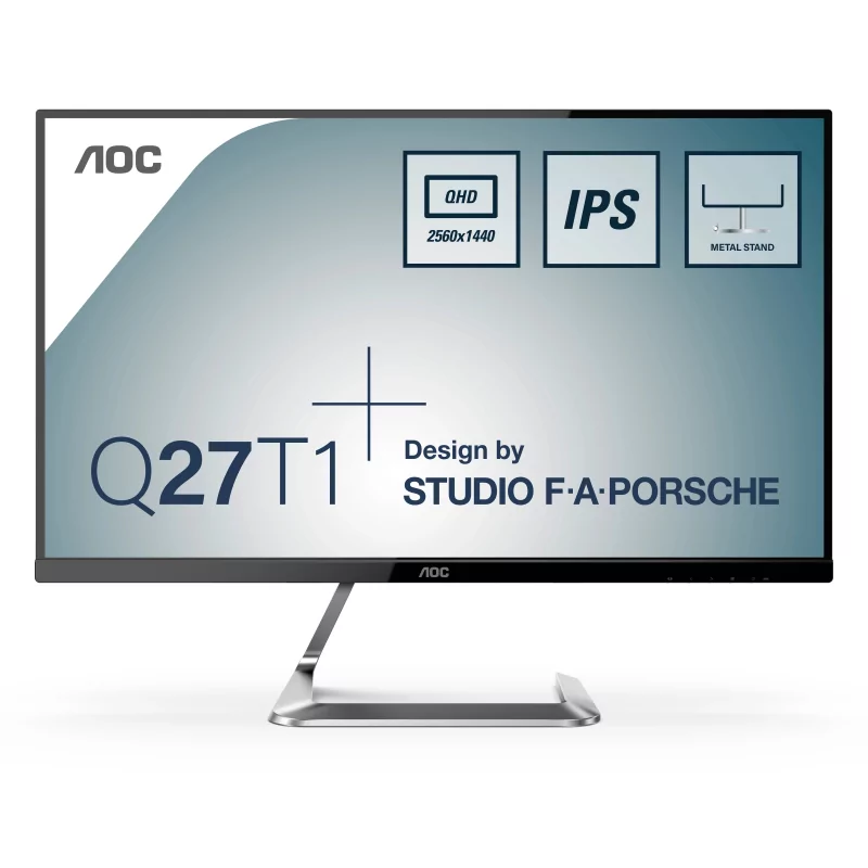 Kontrolsat - Monitor IPS LED 27" AOC - Q27T1 - 75Hz Fsync Quad HD Kontrolsat - Monitor IPS LED 27" AOC - Q27T1 - 75Hz Fsync Quad HD