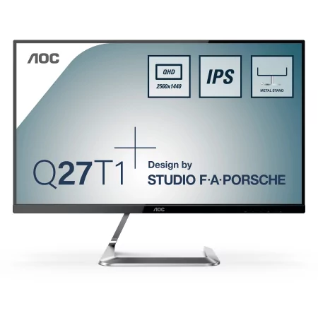 Kontrolsat - Monitor IPS LED 27" AOC - Q27T1 - 75Hz Fsync Quad HD Kontrolsat - Monitor IPS LED 27" AOC - Q27T1 - 75Hz Fsync Quad HD