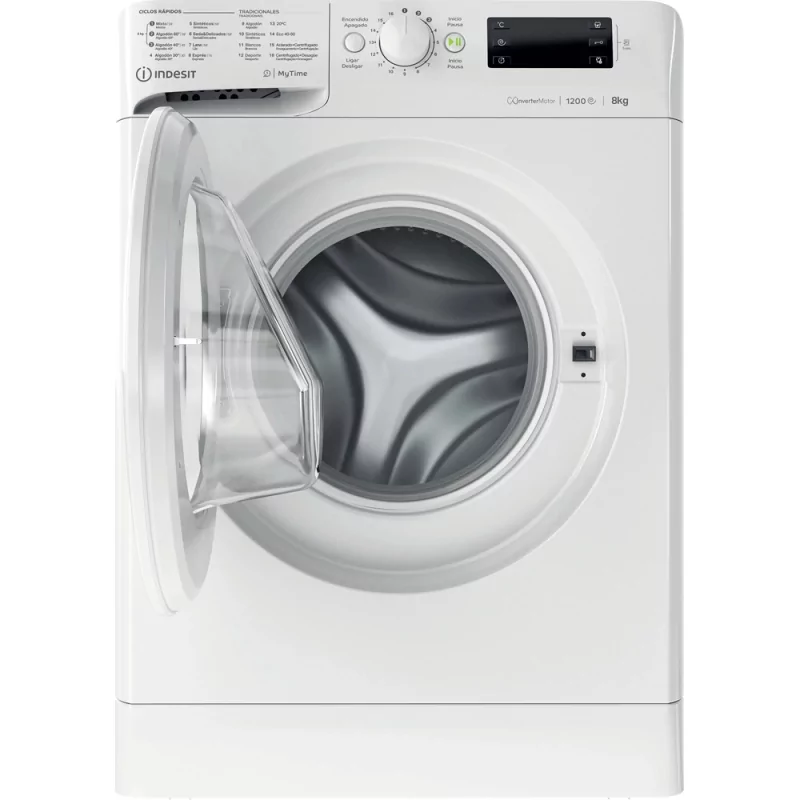 Kontrolsat - Máquina Lavar Roupa Indesit MTWE 81283 W SPT (8kg - 1200rpm - Classe D)