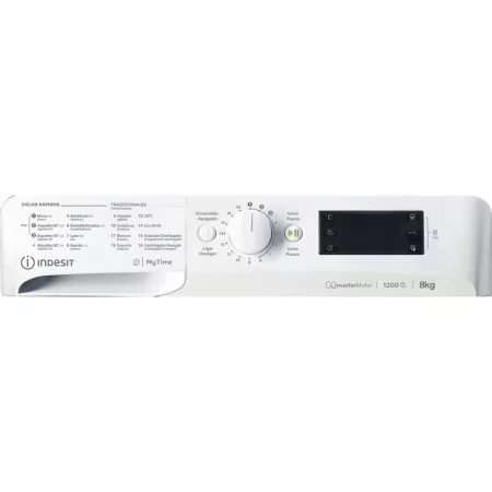 Kontrolsat - Máquina Lavar Roupa Indesit MTWE 81283 W SPT (8kg - 1200rpm - Classe D) Kontrolsat - Máquina Lavar Roupa Indesit MTWE 81283 W SPT (8kg - 1200rpm - Classe D)