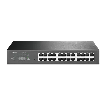 Kontrolsat - Switch TP-Link 24 Portas 10/100/1000 Mbps Preto TL-SG1024DE