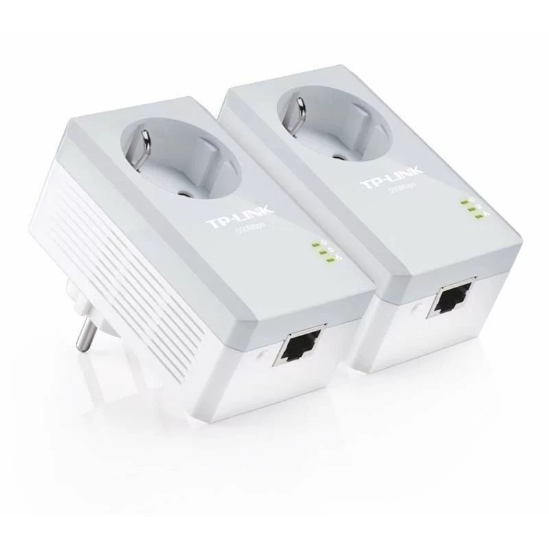 TP-Link Powerline Adapter AV600 + AC Pass Through Starter Kit TL-PA4010PKIT
