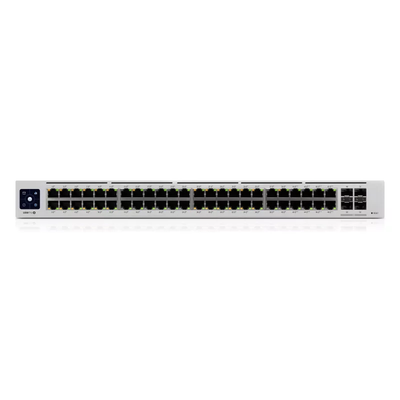 Kontrolsat - Ubiquiti Switch PoE Cinza - 48 Portas 600W - USW-Pro-48-POE Kontrolsat - Ubiquiti Switch PoE Cinza - 48 Portas 600W - USW-Pro-48-POE