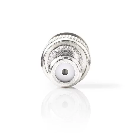Kontrolsat - Adaptador F/BNC Macho Nedis CSGP41965ME - 10 un, Revestimento Níquel Metálico Kontrolsat - Adaptador F/BNC Macho Nedis CSGP41965ME - 10 un, Revestimento Níquel Metálico