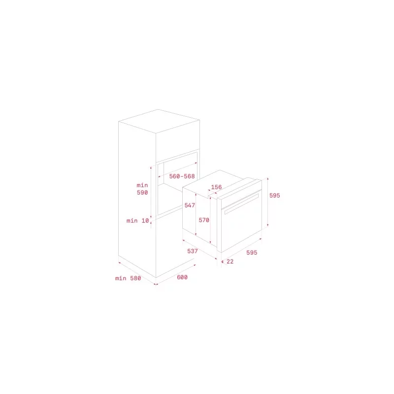 Kontrolsat - Teka Built-in Oven Ioven Pirolitico Ss (Electric - 70 L - Stainless Steel)