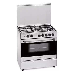 Kontrolsat - Fogão a Gás Meireles - 5 Queimadores - 102L - Inox - M-801-X - Gás Butano