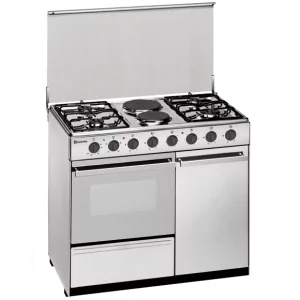 Kontrolsat - Meireles Gas Stove - 4 Burners - 59L - Stainless Steel - E 920 X