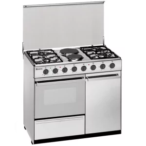 Kontrolsat - Fogão a Gás Meireles - 4 Queimadores - 59L - Inox - E 920 X Natural