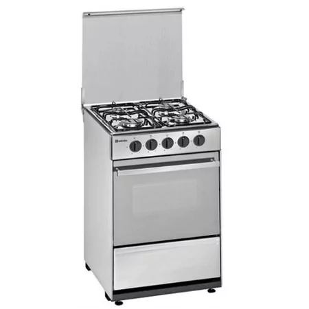 Kontrolsat - Fogão a Gás Meireles Milano - 4 Queimadores - 55L - Castanho - N 520 B