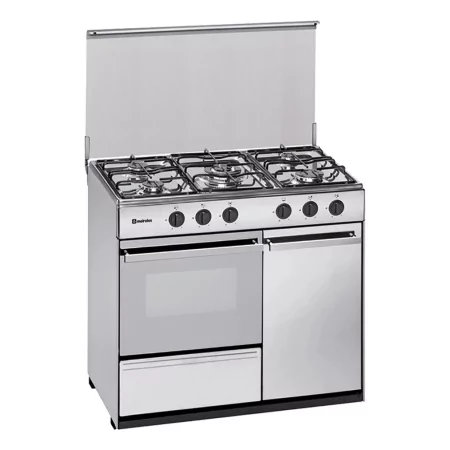 Kontrolsat - Fogão a Gás Meireles - 5 Queimadores - 55L - Inox - N 921 X Natural Kontrolsat - Fogão a Gás Meireles - 5 Queimadores - 55L - Inox - N 921 X Natural