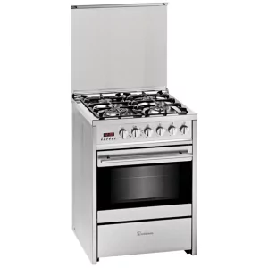 Kontrolsat - Fogão a Gás Meireles Monza - 4 Queimadores - 55L - Inox - E 610 X - Gás Natural