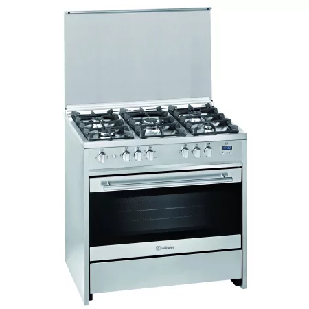 Kontrolsat - Fogão Meireles - 5 Zonas - 121L - Inox - E 910 X Natural Kontrolsat - Fogão Meireles - 5 Zonas - 121L - Inox - E 910 X Natural