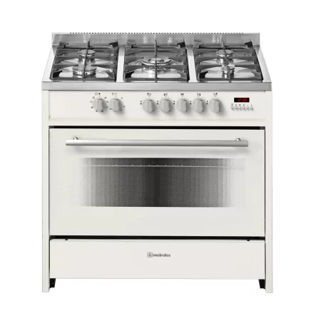 Kontrolsat - Meireles Stove - 5 Zones - 121L - Cream - E 911 CR Kontrolsat - Meireles Stove - 5 Zones - 121L - Cream - E 911 CR