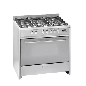 Kontrolsat - Fogão Misto Meireles - 121L - 5 Queimadores - Inox - E 911 X NAT
