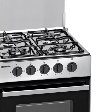 Kontrolsat - Meireles Gas Stove - 55L - 4 Burners - Stainless Steel - N 500 X