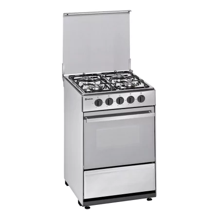 Kontrolsat - Fogão a Gás Meireles - 55L - 4 Queimadores - Inox - N 520 X NAT Kontrolsat - Fogão a Gás Meireles - 55L - 4 Queimadores - Inox - N 520 X NAT