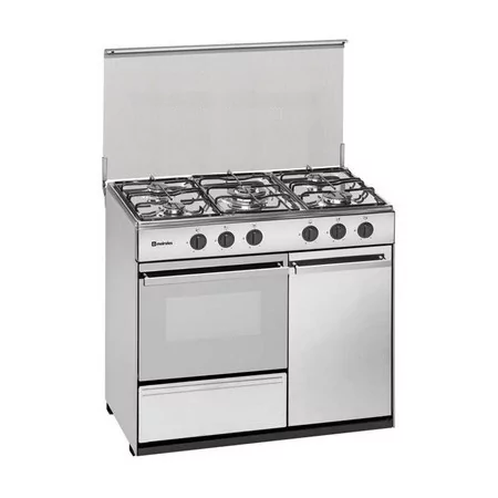 Kontrolsat - Fogão a Gás Meireles N 921 B NAT (5 Queimadores - 55L - Classe A - Castanho - Gás Natural) Kontrolsat - Fogão a Gás Meireles N 921 B NAT (5 Queimadores - 55L - Classe A - Castanho - Gás Natural)
