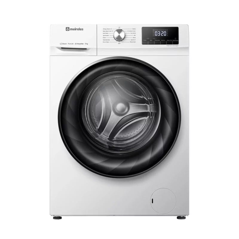 Kontrolsat - Máquina Lavar Roupa Meireles MLR 1491 W (9kg - 1400rpm - Classe B) Kontrolsat - Máquina Lavar Roupa Meireles MLR 1491 W (9kg - 1400rpm - Classe B)