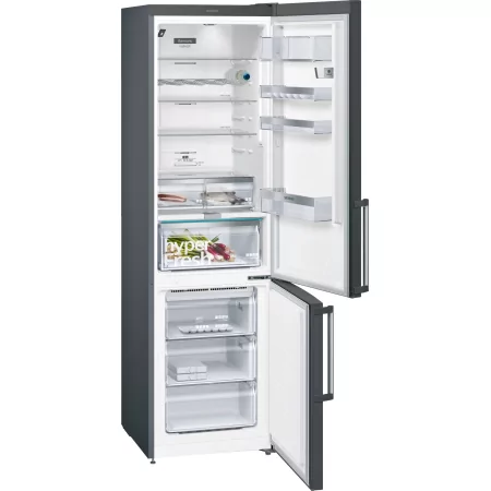 Kontrolsat - Siemens KG39NHXEP Fridge Freezer (368L - Class E - Inox) Kontrolsat - Siemens KG39NHXEP Fridge Freezer (368L - Class E - Inox)