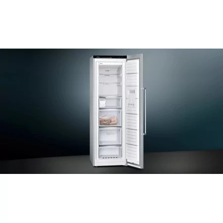 Kontrolsat - Congelador Vertical SIEMENS iQ500 GS36NAIDP - No Frost 242L, Inox Kontrolsat - Congelador Vertical SIEMENS iQ500 GS36NAIDP - No Frost 242L, Inox