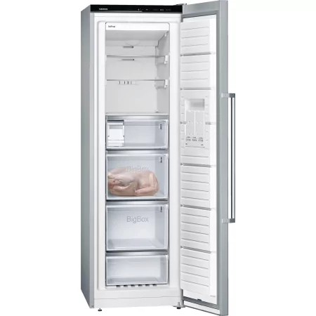 Kontrolsat - SIEMENS Upright Freezer GS36NAIEP - Frost Free 242L, Stainless Steel Kontrolsat - SIEMENS Upright Freezer GS36NAIEP - Frost Free 242L, Stainless Steel