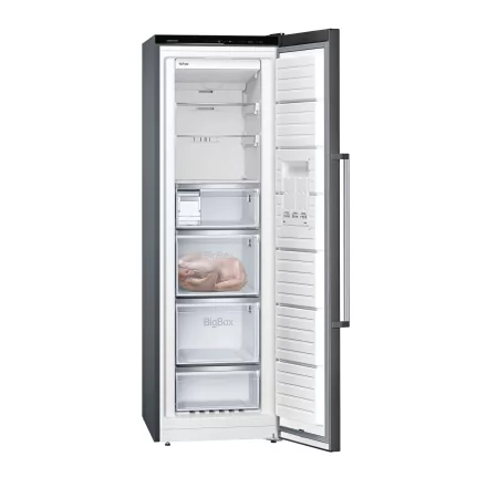 Kontrolsat - SIEMENS Vertical Freezer GS36NAXEP - No Frost 242L, Black Kontrolsat - SIEMENS Vertical Freezer GS36NAXEP - No Frost 242L, Black
