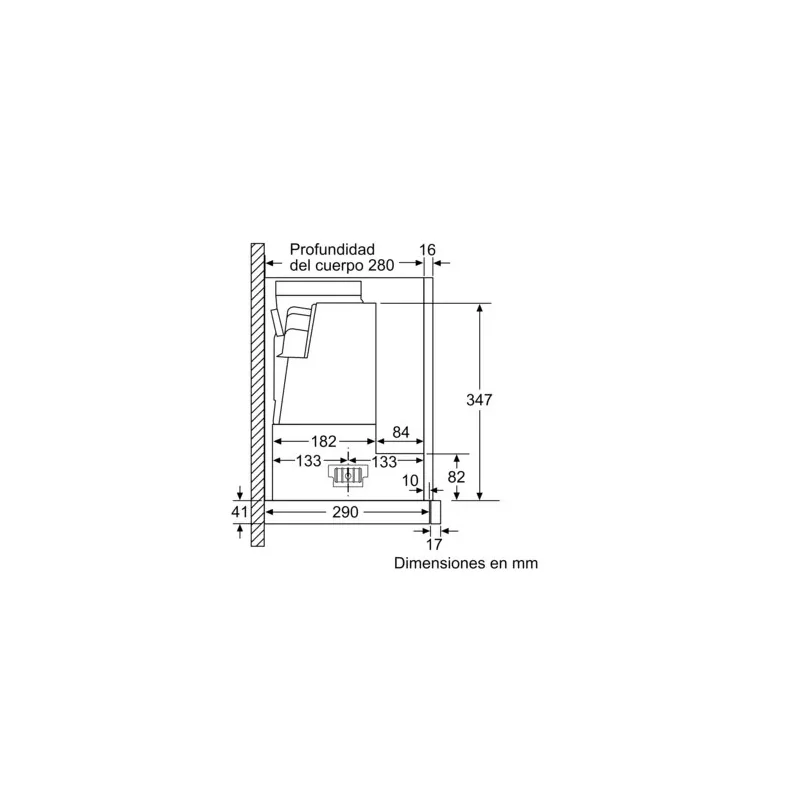 Kontrolsat - Siemens iQ300 LI-67-SA-531 Hood - 399 m³/h, Silver