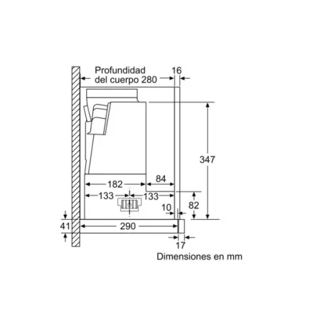 Kontrolsat - Siemens iQ300 LI-67-SA-531 Hood - 399 m³/h, Silver Kontrolsat - Siemens iQ300 LI-67-SA-531 Hood - 399 m³/h, Silver