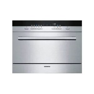 Kontrolsat - Siemens Dishwasher SK-75-M-522-EU - 6 Place Settings, Metallic