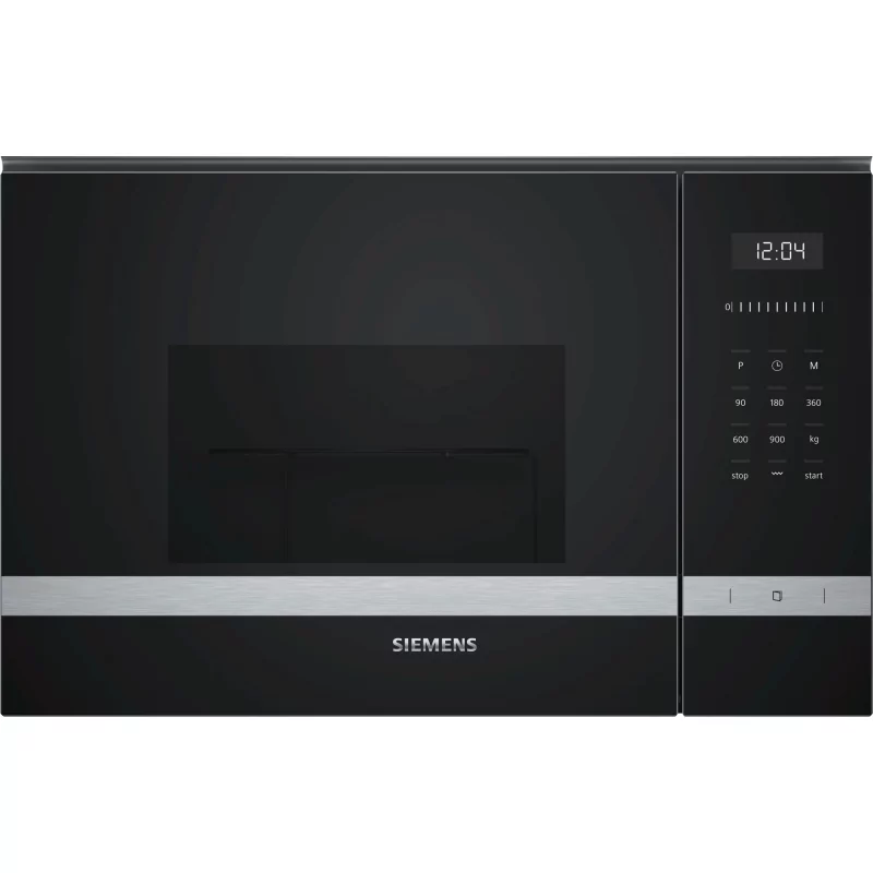 Kontrolsat - Microondas Embutido SIEMENS BE-555-LMS-0 (25 L - Com Grill - Aço Inoxidável) Kontrolsat - Microondas Embutido SIEMENS BE-555-LMS-0 (25 L - Com Grill - Aço Inoxidável)