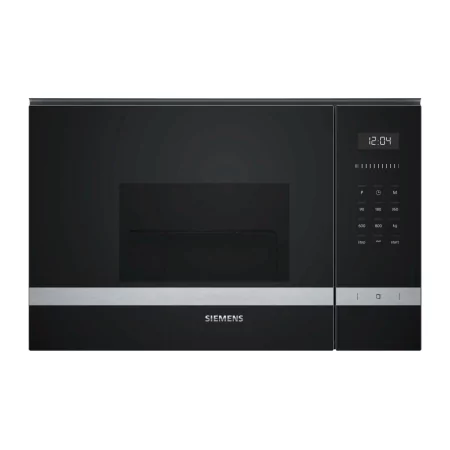 Kontrolsat - SIEMENS Microwave Built-in BE-525-LMS-0 (20 L - Grill - Black/Stainless) Kontrolsat - SIEMENS Microwave Built-in BE-525-LMS-0 (20 L - Grill - Black/Stainless)