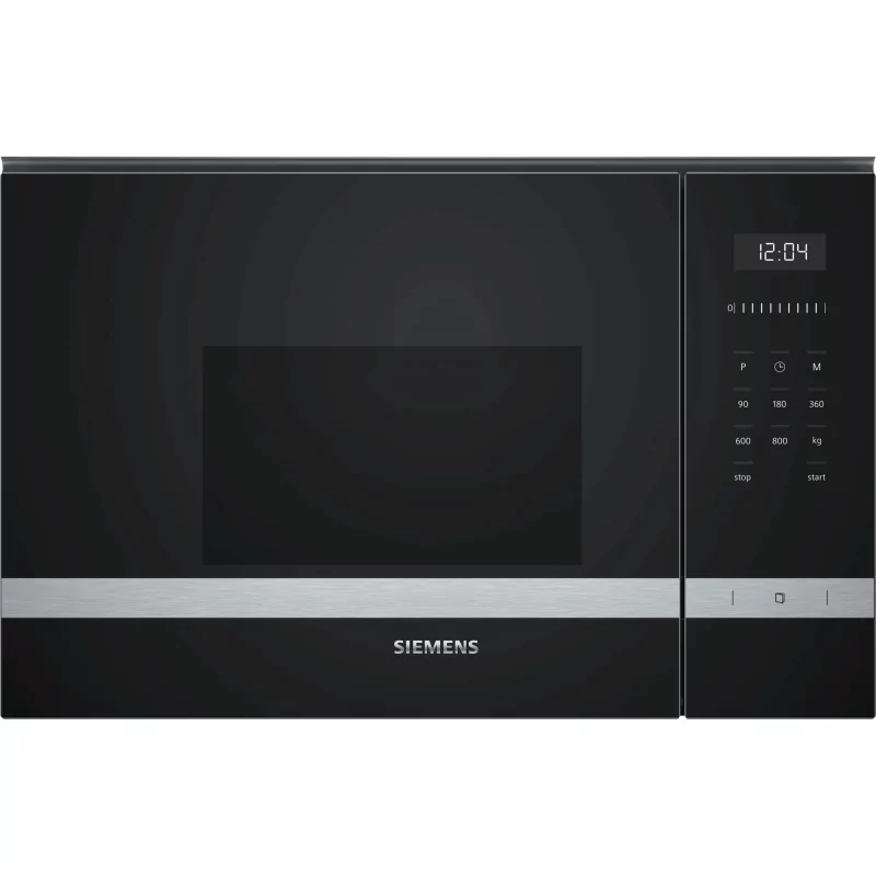 Kontrolsat - SIEMENS Microwave Built-in BF-525-LMS-0 (20 L - No Grill - Black/Stainless) Kontrolsat - SIEMENS Microwave Built-in BF-525-LMS-0 (20 L - No Grill - Black/Stainless)