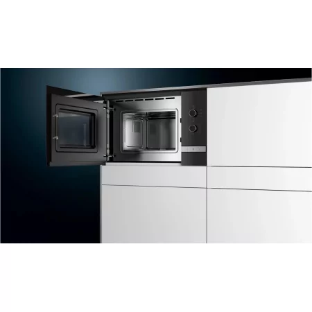 Kontrolsat - SIEMENS Microwave Built-in BF-520-LMR-0 (20 L - Black/Stainless Steel) Kontrolsat - SIEMENS Microwave Built-in BF-520-LMR-0 (20 L - Black/Stainless Steel)