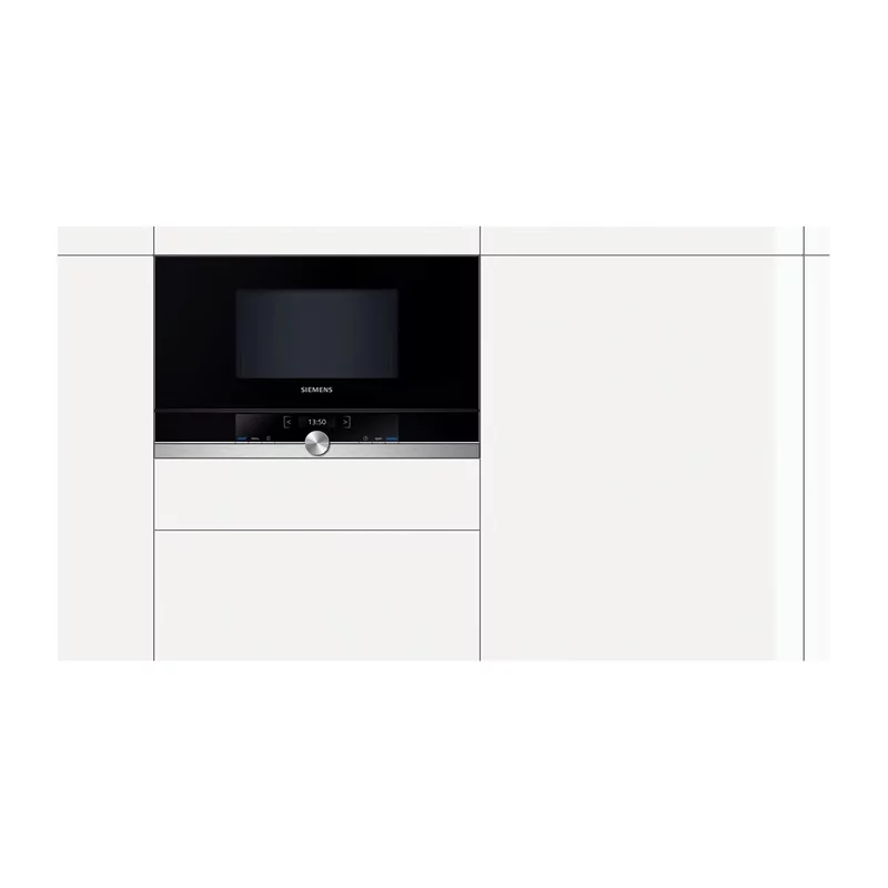 Kontrolsat - SIEMENS Microwave Built-in BF-634-RGS-1 (21 L - No Grill - Black Silver) Kontrolsat - SIEMENS Microwave Built-in BF-634-RGS-1 (21 L - No Grill - Black Silver)