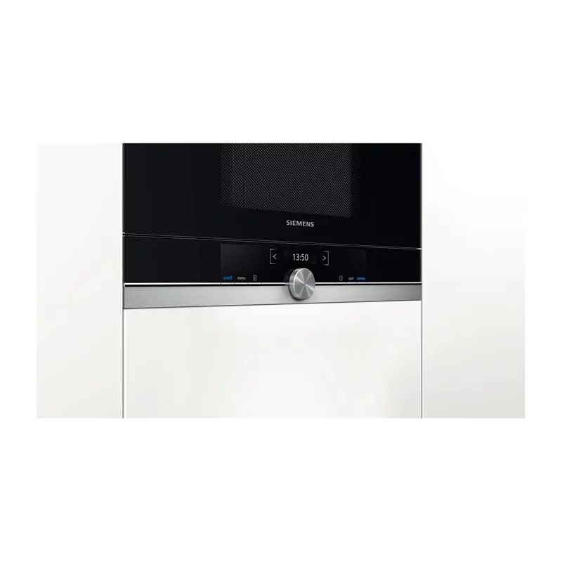 Kontrolsat - SIEMENS Microwave Built-in BF-634-RGS-1 (21 L - No Grill - Black Silver)