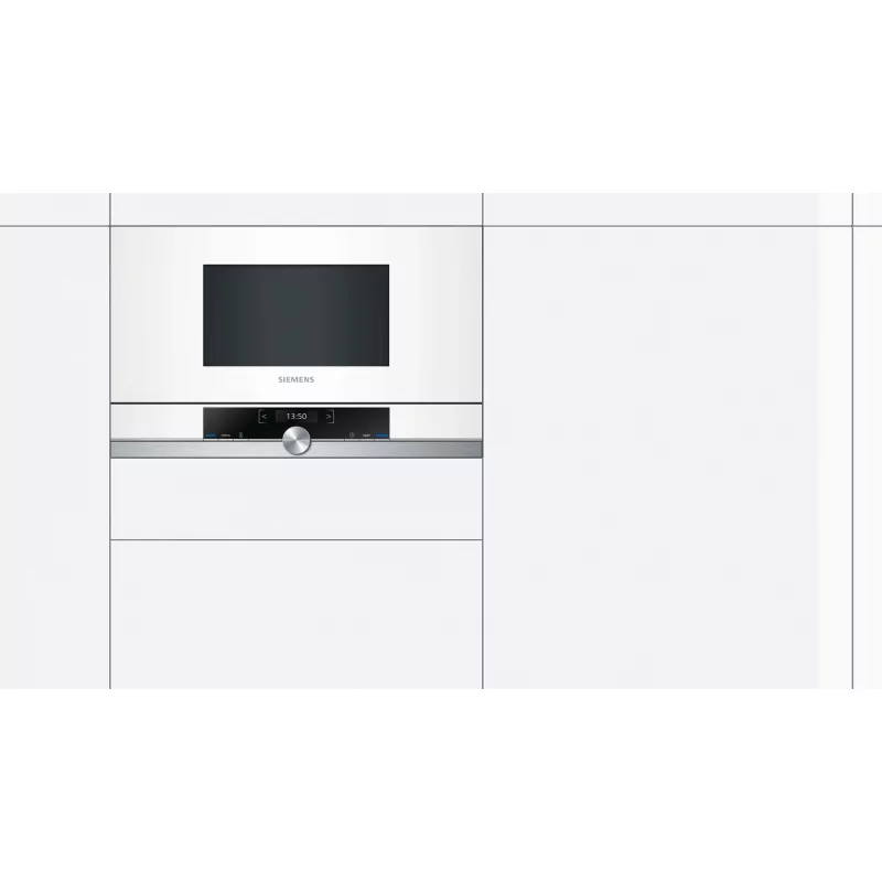 Kontrolsat - SIEMENS Microwave Built-in BF-634-LGW-1 (21 L - No Grill - White) Kontrolsat - SIEMENS Microwave Built-in BF-634-LGW-1 (21 L - No Grill - White)