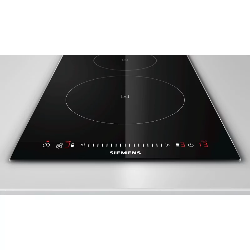 Kontrolsat - Siemens EH-375-FBB-1-E Induction Hob - 2 Zones 3700W, Black