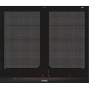 Kontrolsat - Siemens Induction Hob EX-675-LXC-1-E - 4 Zones, 7400W, Boost, Black/Stainless