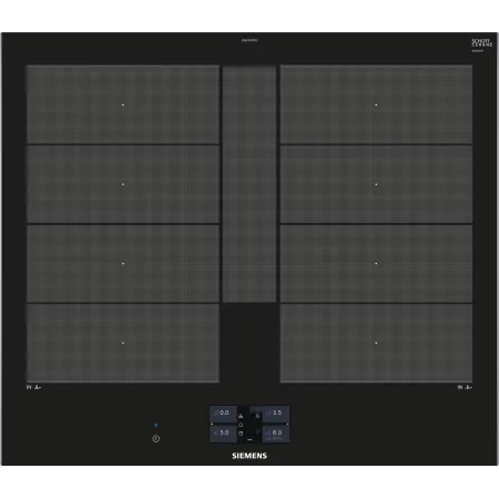 Kontrolsat - SIEMENS Induction Hob EX-675-JYW-1-E - 4 Zones, 7400W, Black Kontrolsat - SIEMENS Induction Hob EX-675-JYW-1-E - 4 Zones, 7400W, Black