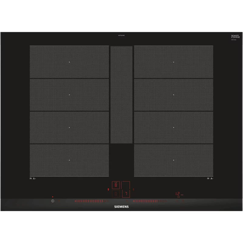 Kontrolsat - SIEMENS Induction Hob EX-775-LYE-4-E - 4 Zones with Boost, Black Kontrolsat - SIEMENS Induction Hob EX-775-LYE-4-E - 4 Zones with Boost, Black