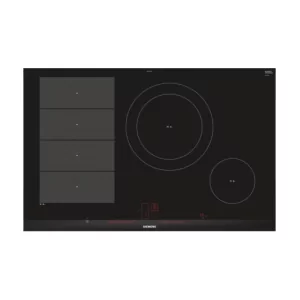 Kontrolsat - Placa de Indução Siemens EX-875-LEC-1-E - 4 Zonas com Boost, Preto/Inox