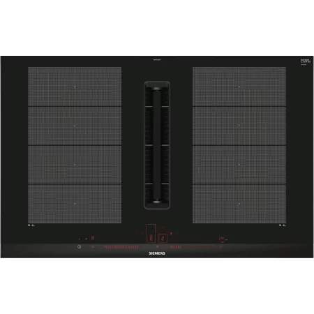Kontrolsat - Placa de Inducao SIEMENS EX875LX67E (Eletrica - 81 cm - Preto/Inox) Kontrolsat - Placa de Inducao SIEMENS EX875LX67E (Eletrica - 81 cm - Preto/Inox)