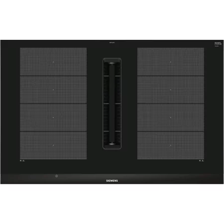 Kontrolsat - Placa de Inducao SIEMENS EX875LX67E (Eletrica - 81 cm - Preto/Inox) Kontrolsat - Placa de Inducao SIEMENS EX875LX67E (Eletrica - 81 cm - Preto/Inox)