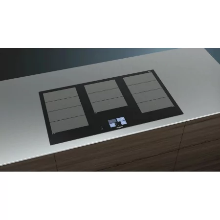 Kontrolsat - Siemens Induction Hob EX-975-KXW-1-E - 5 Zones, 11100W, Black Kontrolsat - Siemens Induction Hob EX-975-KXW-1-E - 5 Zones, 11100W, Black