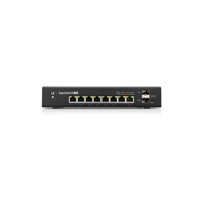 Kontrolsat - Ubiquiti Switch EdgeSwitch 8 PoE Gigabit - 8 Ports - 150W 24V - ES-8-150W